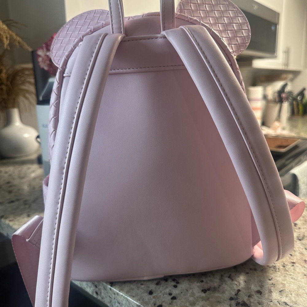 2025 WDW Light Pink Minnie House Loungefly Backpack - Picture 5 of 5